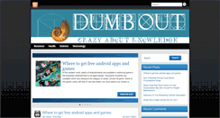 Desktop Screenshot of dumb-out.net